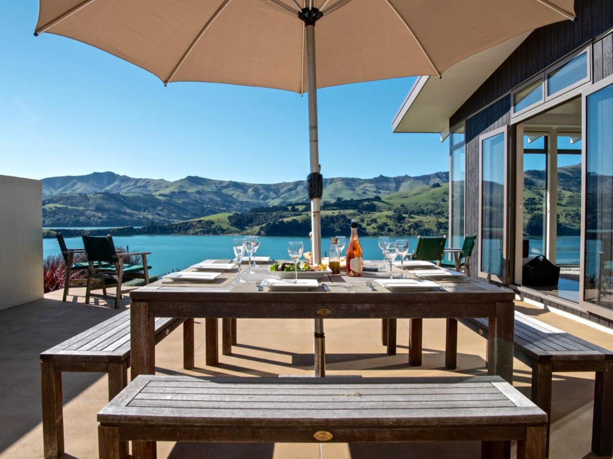 Kotare Point Paradise - Akaroa Holiday Home Bagian luar foto