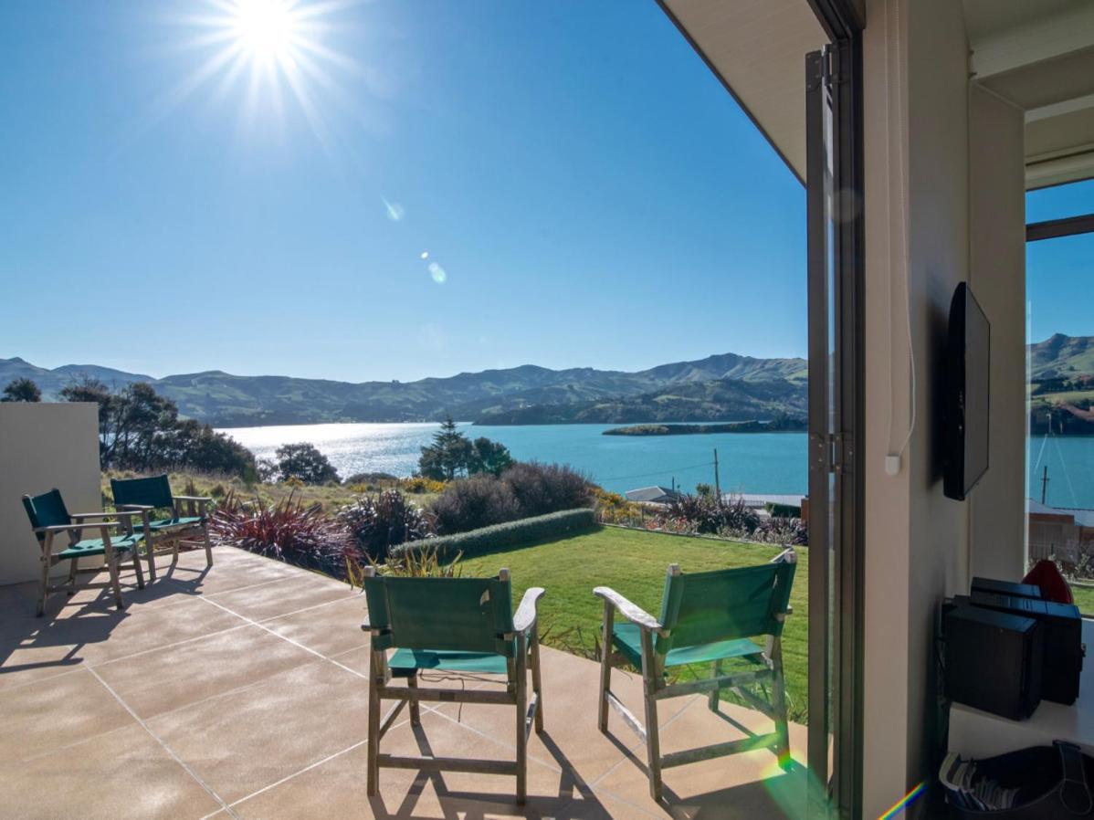 Kotare Point Paradise - Akaroa Holiday Home Bagian luar foto