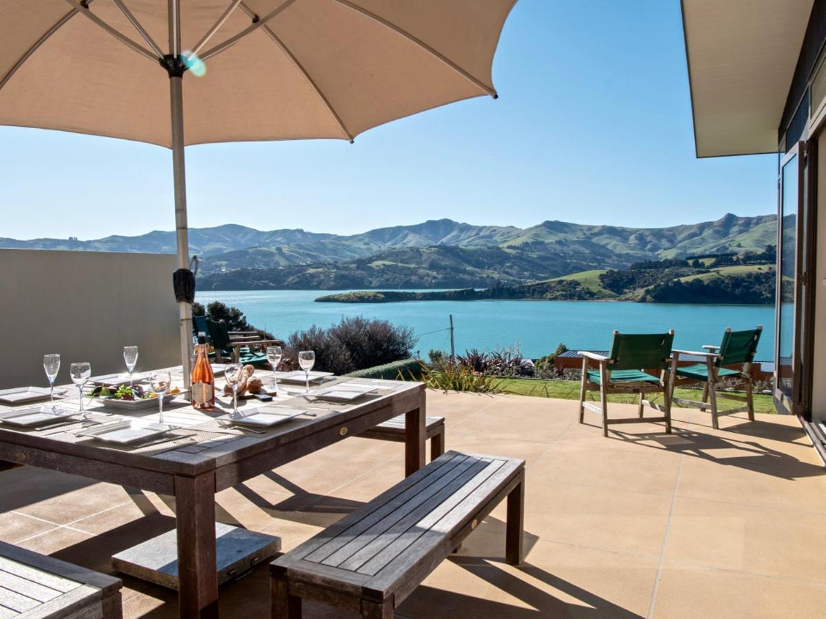 Kotare Point Paradise - Akaroa Holiday Home Bagian luar foto